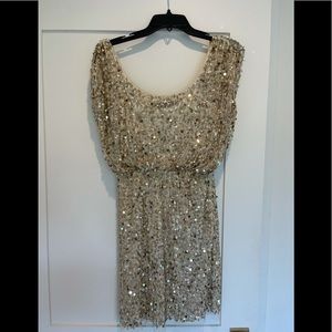 Sequin dress - gold